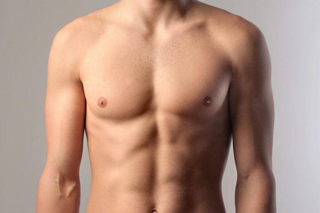 Male breast reduction surgery (gynecomastia) to achieve a flatter and more masculine chest contour.